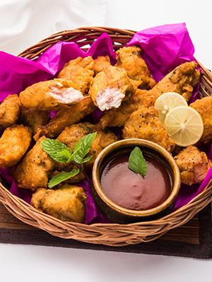 The Indian Villa Restaurant Motherwell Chicken Pakora