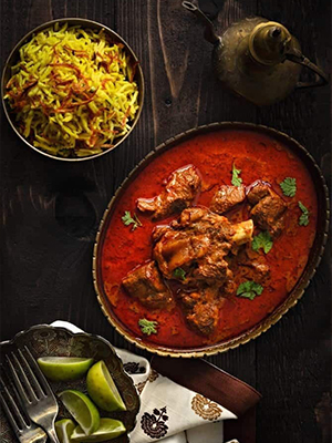 The Indian Villa Restaurant Motherwell Kashmiri Korma